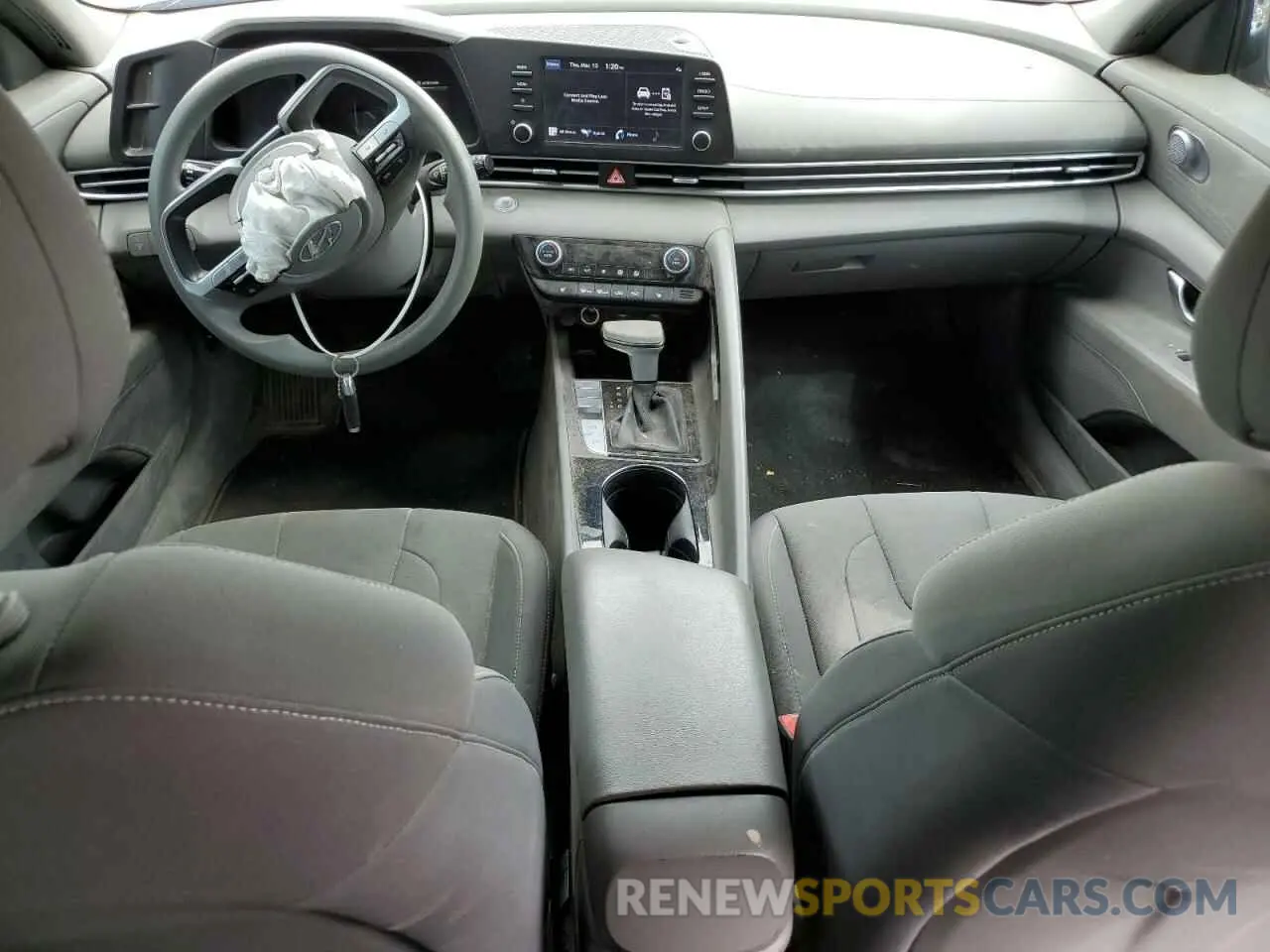 8 fotografías del automóvil dañado KMHLM4AJ7PU077401 HYUNDAI ELANTRA 2023