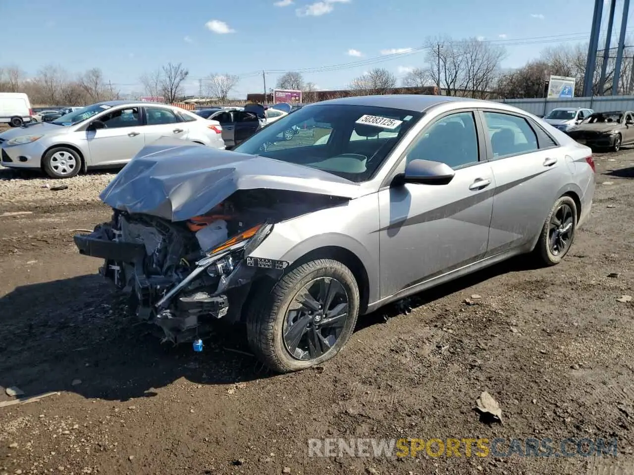 1 fotografías del automóvil dañado KMHLM4AJ9PU082843 HYUNDAI ELANTRA 2023