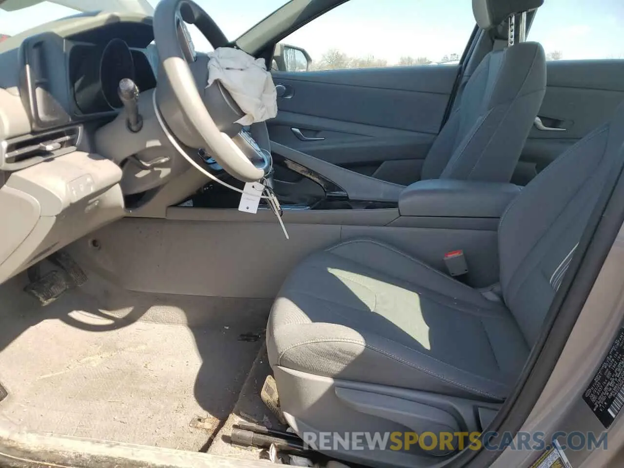 7 fotografías del automóvil dañado KMHLM4AJ9PU082843 HYUNDAI ELANTRA 2023