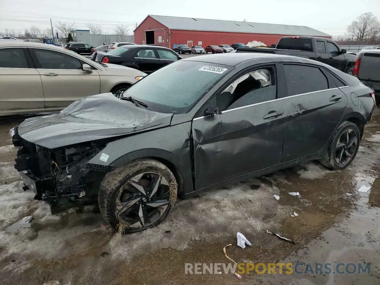 1 fotografías del automóvil dañado KMHLN4AG1PU409138 HYUNDAI ELANTRA 2023