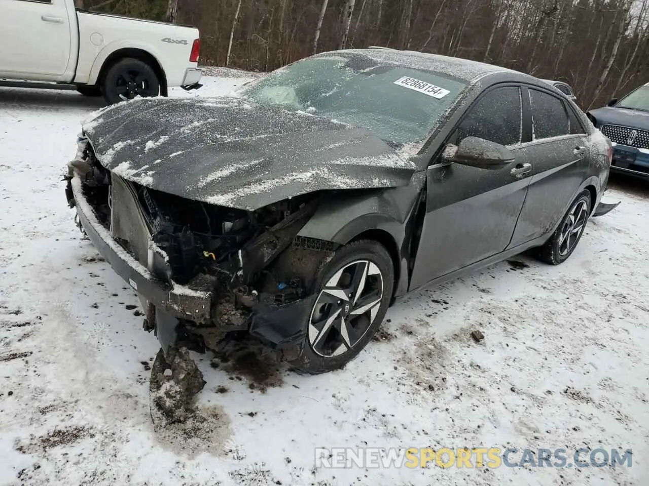 1 fotografías del automóvil dañado KMHLN4AGXPU590904 HYUNDAI ELANTRA 2023