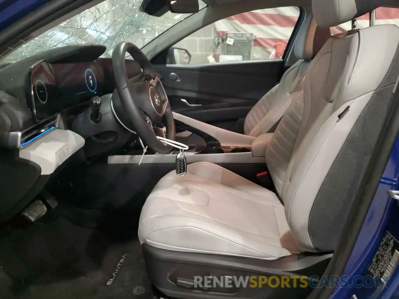 7 fotografías del automóvil dañado KMHLN4AJ0PU076507 HYUNDAI ELANTRA 2023