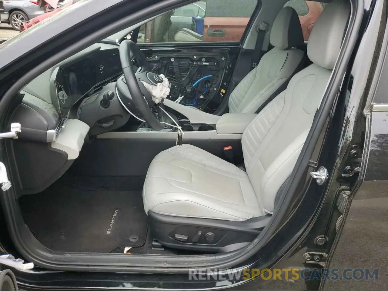 7 fotografías del automóvil dañado KMHLN4AJ1PU037800 HYUNDAI ELANTRA 2023
