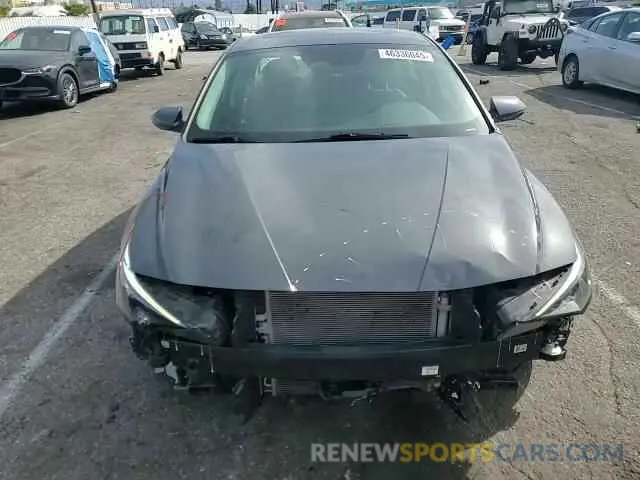 11 fotografías del automóvil dañado KMHLN4AJ1PU084180 HYUNDAI ELANTRA 2023