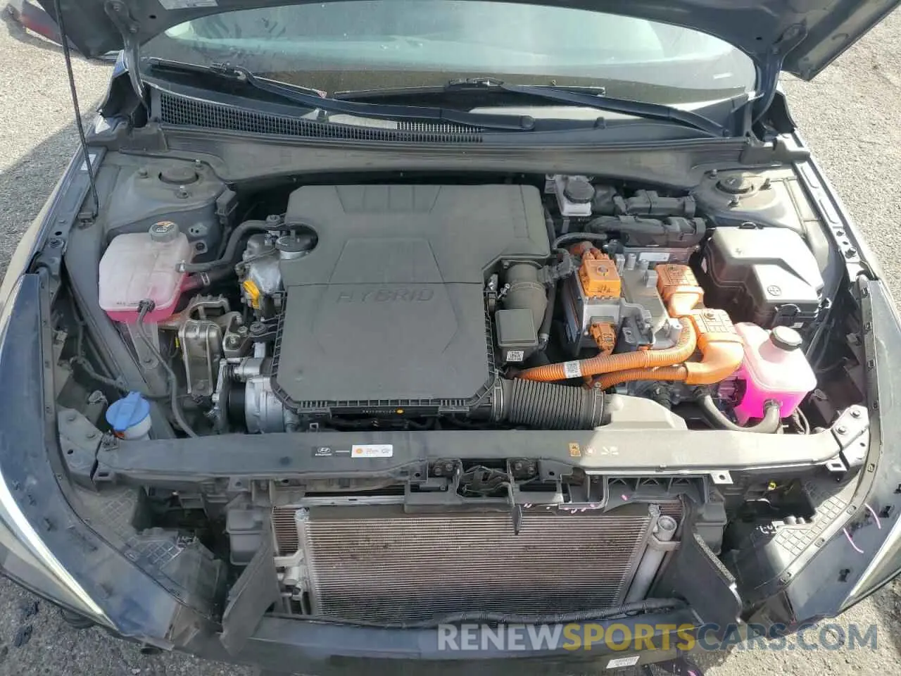 12 fotografías del automóvil dañado KMHLN4AJ1PU084180 HYUNDAI ELANTRA 2023