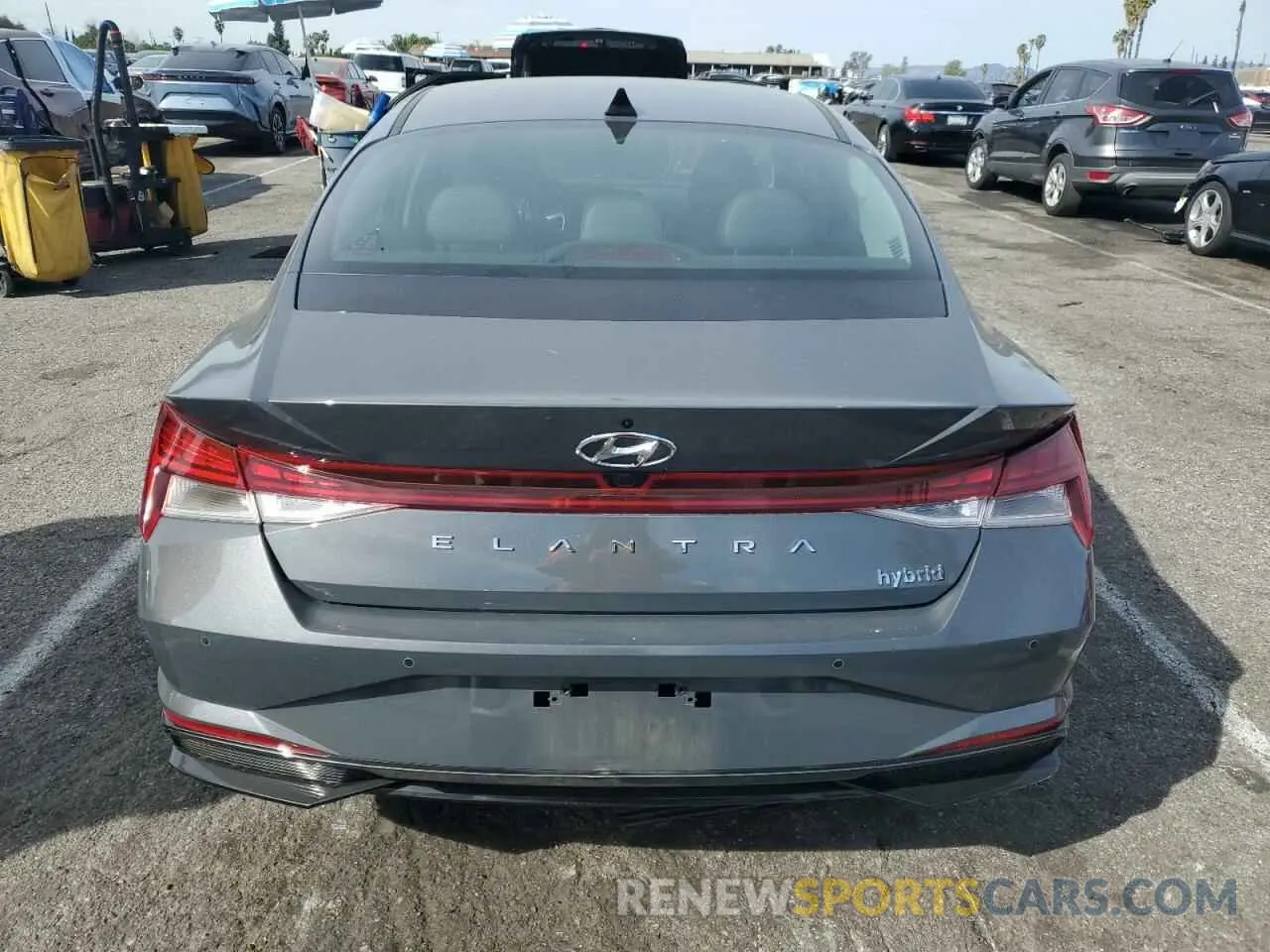 6 fotografías del automóvil dañado KMHLN4AJ1PU084180 HYUNDAI ELANTRA 2023