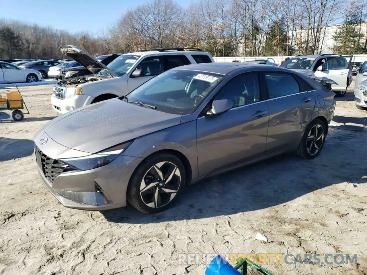 1 fotografías del automóvil dañado KMHLN4AJ4PU057183 HYUNDAI ELANTRA 2023