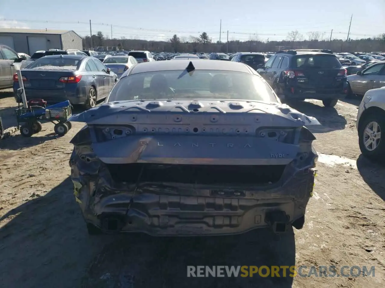 6 fotografías del automóvil dañado KMHLN4AJ4PU057183 HYUNDAI ELANTRA 2023