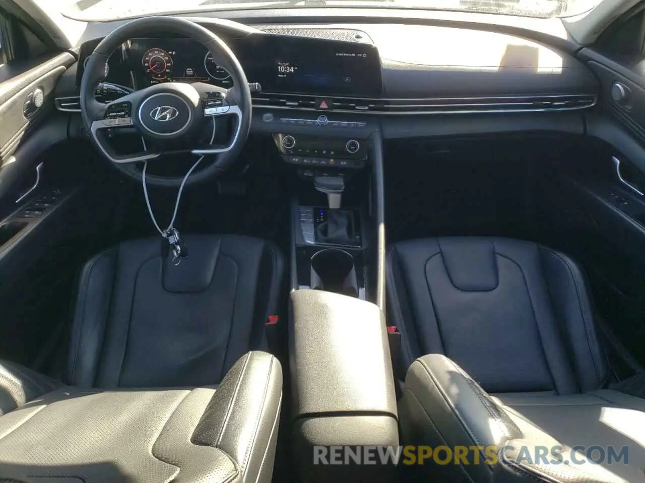 8 fotografías del automóvil dañado KMHLN4AJ4PU057183 HYUNDAI ELANTRA 2023