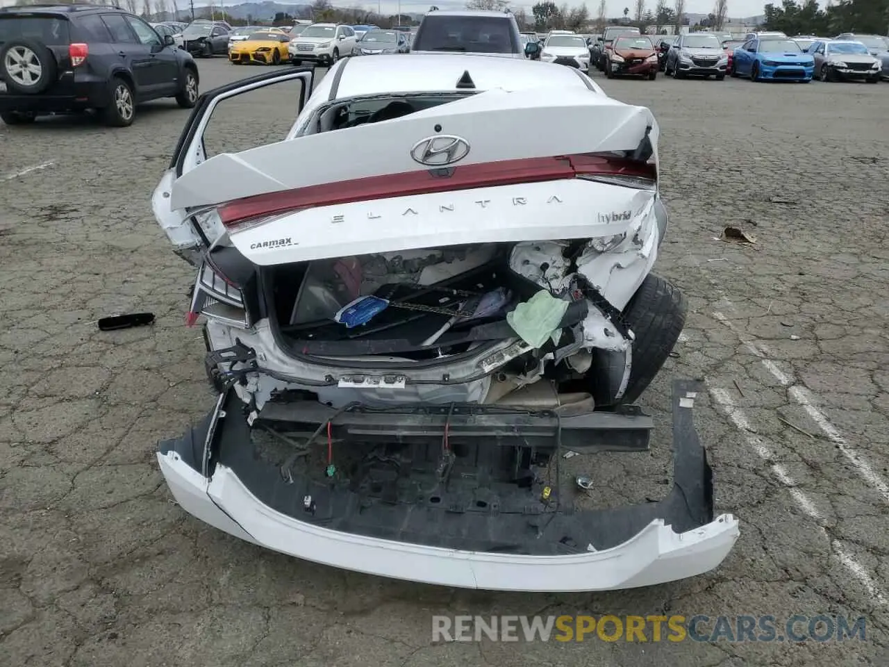 6 fotografías del automóvil dañado KMHLN4AJ5PU049187 HYUNDAI ELANTRA 2023