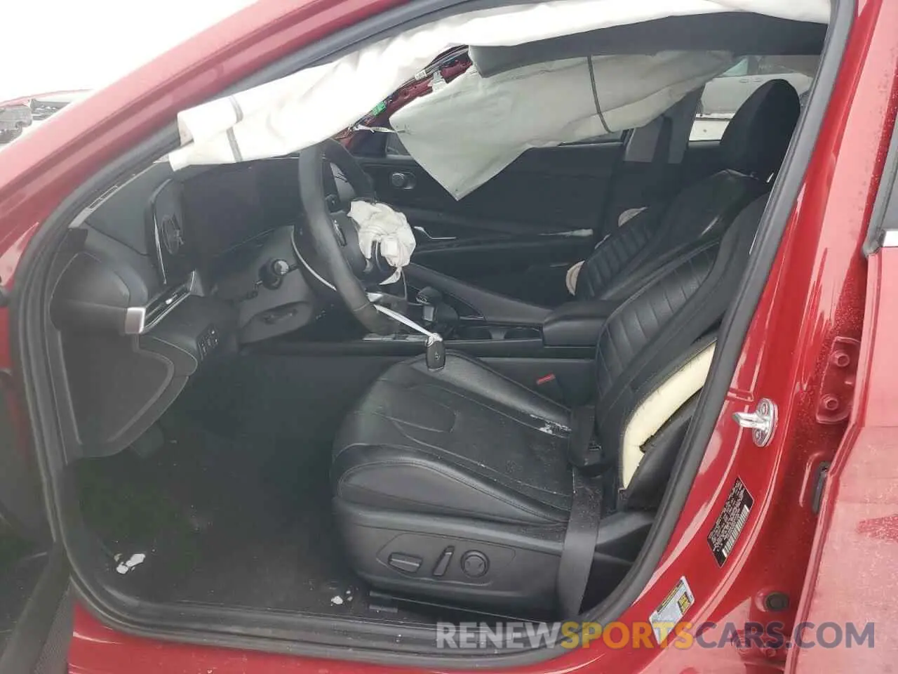 7 fotografías del automóvil dañado KMHLN4AJ5PU049268 HYUNDAI ELANTRA 2023