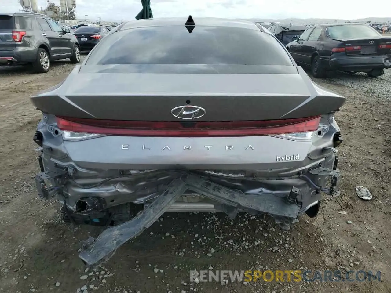 6 fotografías del automóvil dañado KMHLN4AJ5PU083968 HYUNDAI ELANTRA 2023