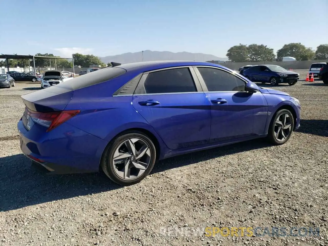 3 fotografías del automóvil dañado KMHLN4AJ5PU086675 HYUNDAI ELANTRA 2023