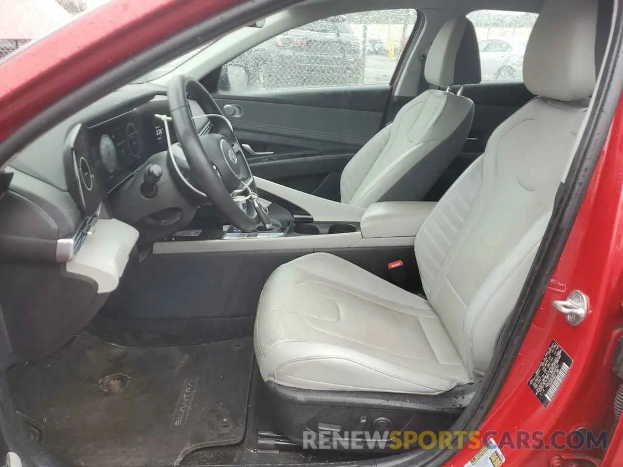 7 fotografías del automóvil dañado KMHLN4AJ6PU038733 HYUNDAI ELANTRA 2023