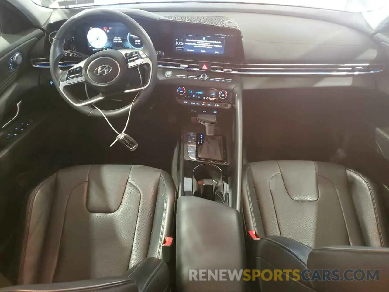 8 fotografías del automóvil dañado KMHLN4AJ7PU046050 HYUNDAI ELANTRA 2023