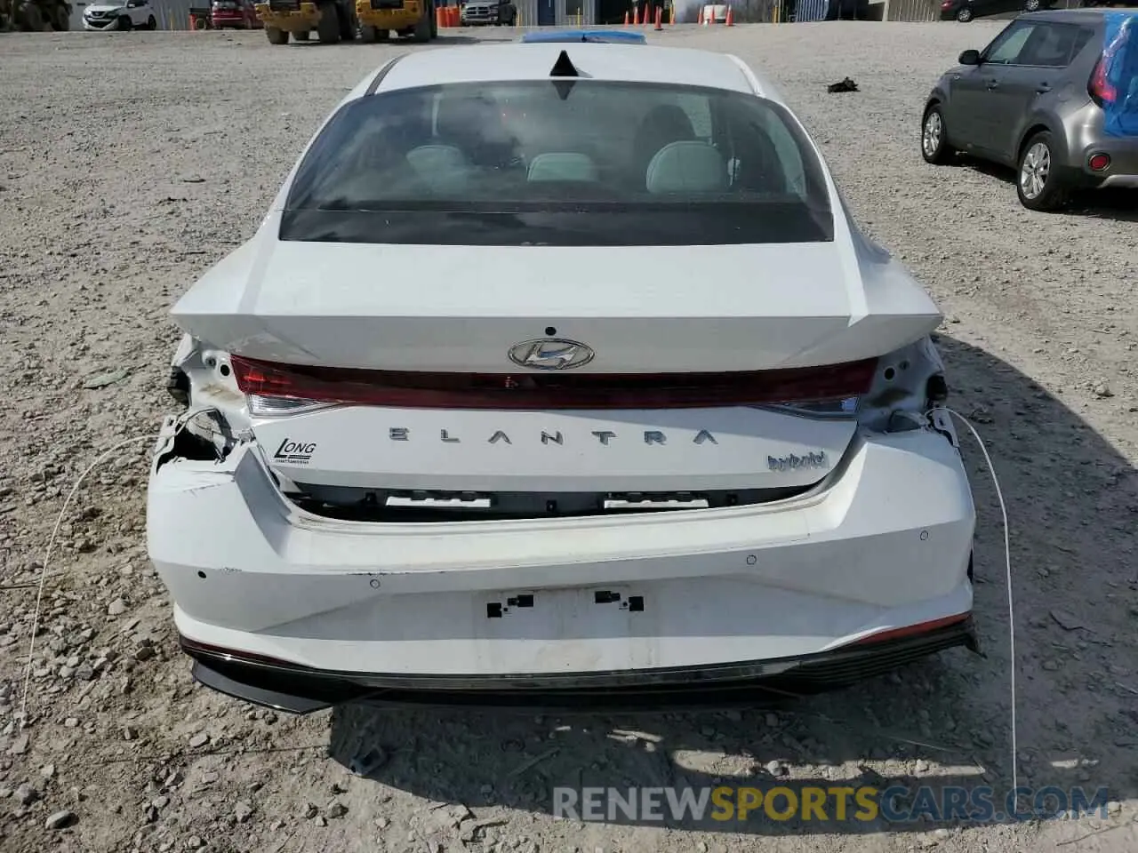 6 fotografías del automóvil dañado KMHLN4AJ7PU070381 HYUNDAI ELANTRA 2023