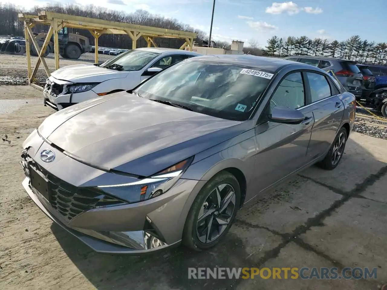 1 fotografías del automóvil dañado KMHLN4AJ7PU078948 HYUNDAI ELANTRA 2023