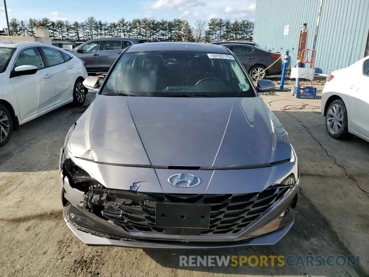 5 fotografías del automóvil dañado KMHLN4AJ7PU078948 HYUNDAI ELANTRA 2023