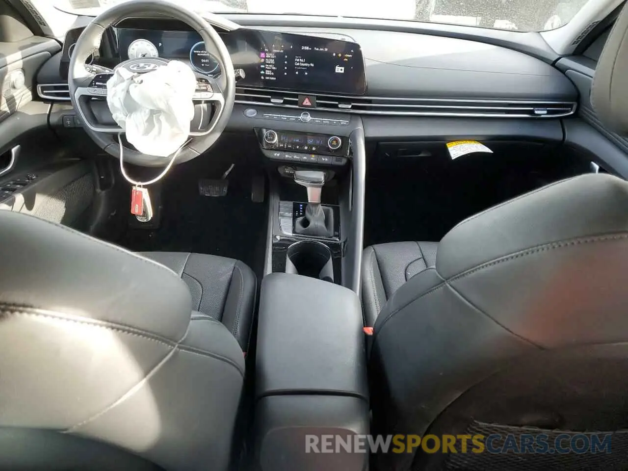 8 fotografías del automóvil dañado KMHLN4AJ7PU078948 HYUNDAI ELANTRA 2023