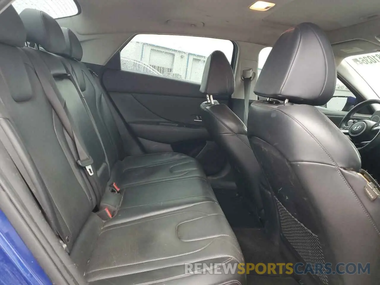 10 fotografías del automóvil dañado KMHLN4AJ7PU079629 HYUNDAI ELANTRA 2023