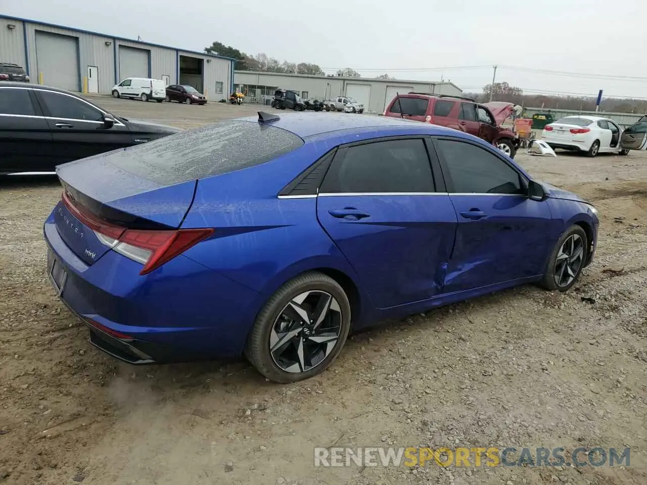 3 fotografías del automóvil dañado KMHLN4AJ7PU079629 HYUNDAI ELANTRA 2023
