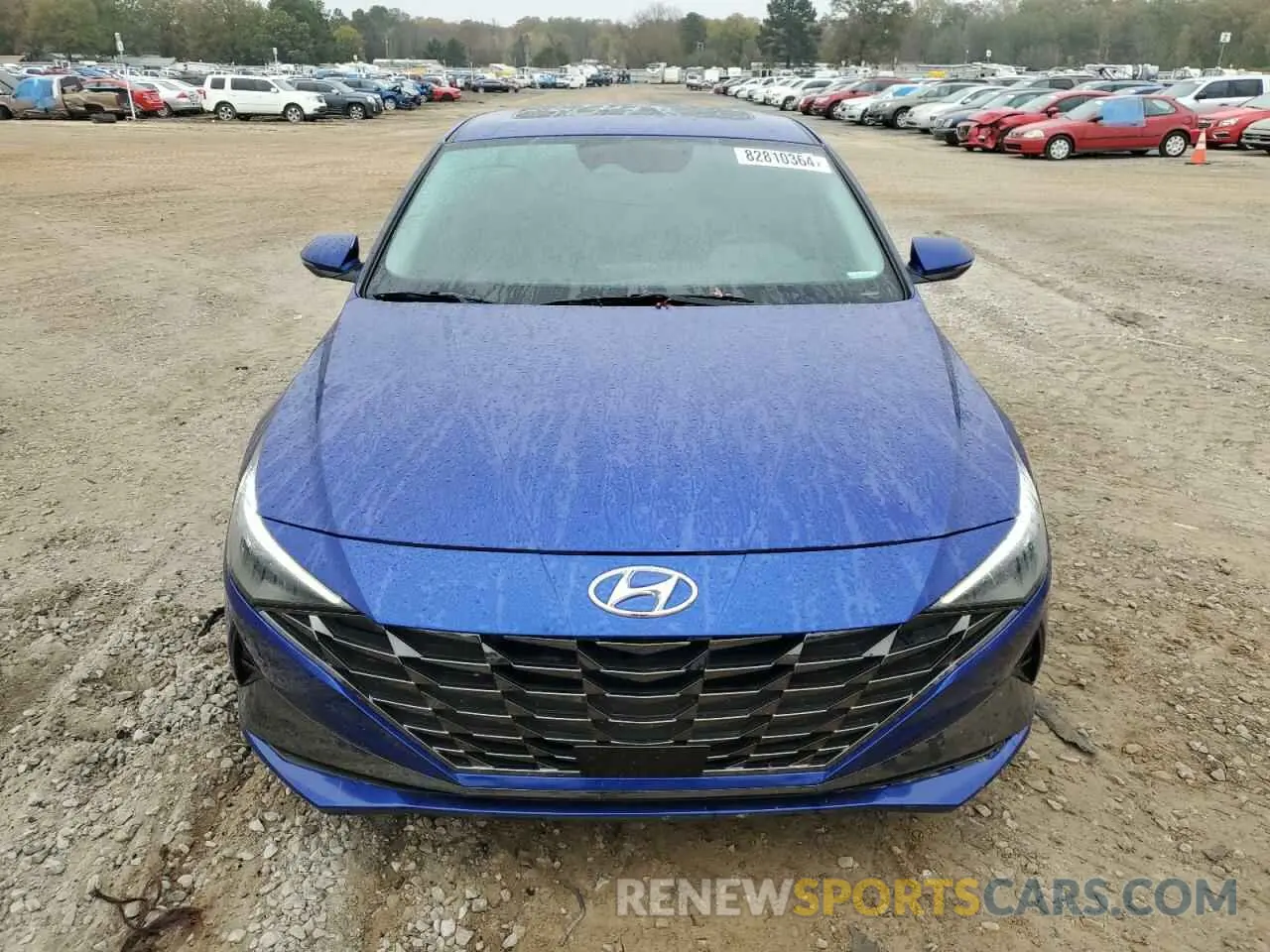 5 fotografías del automóvil dañado KMHLN4AJ7PU079629 HYUNDAI ELANTRA 2023