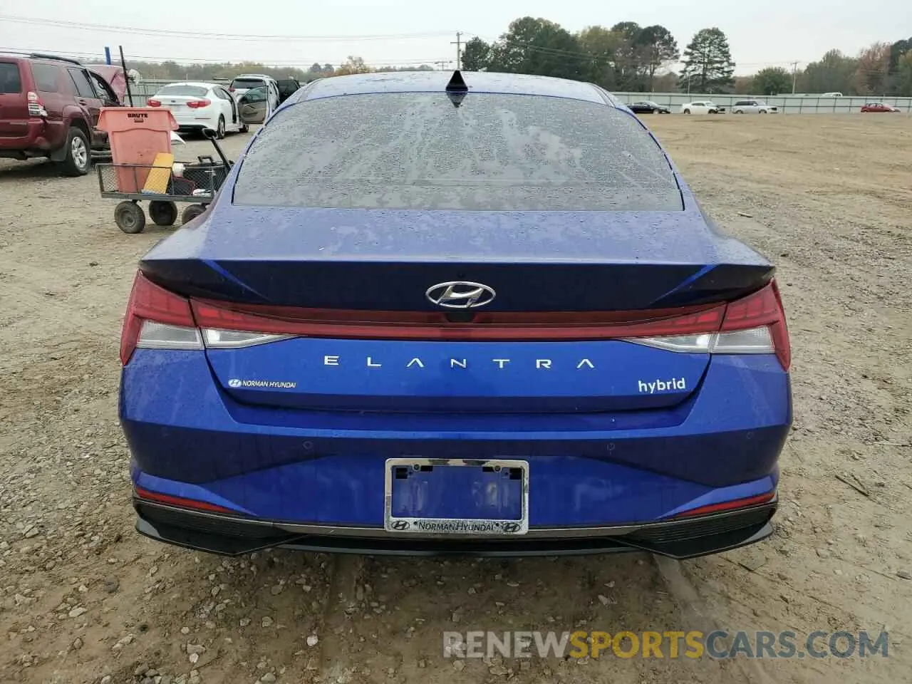 6 fotografías del automóvil dañado KMHLN4AJ7PU079629 HYUNDAI ELANTRA 2023