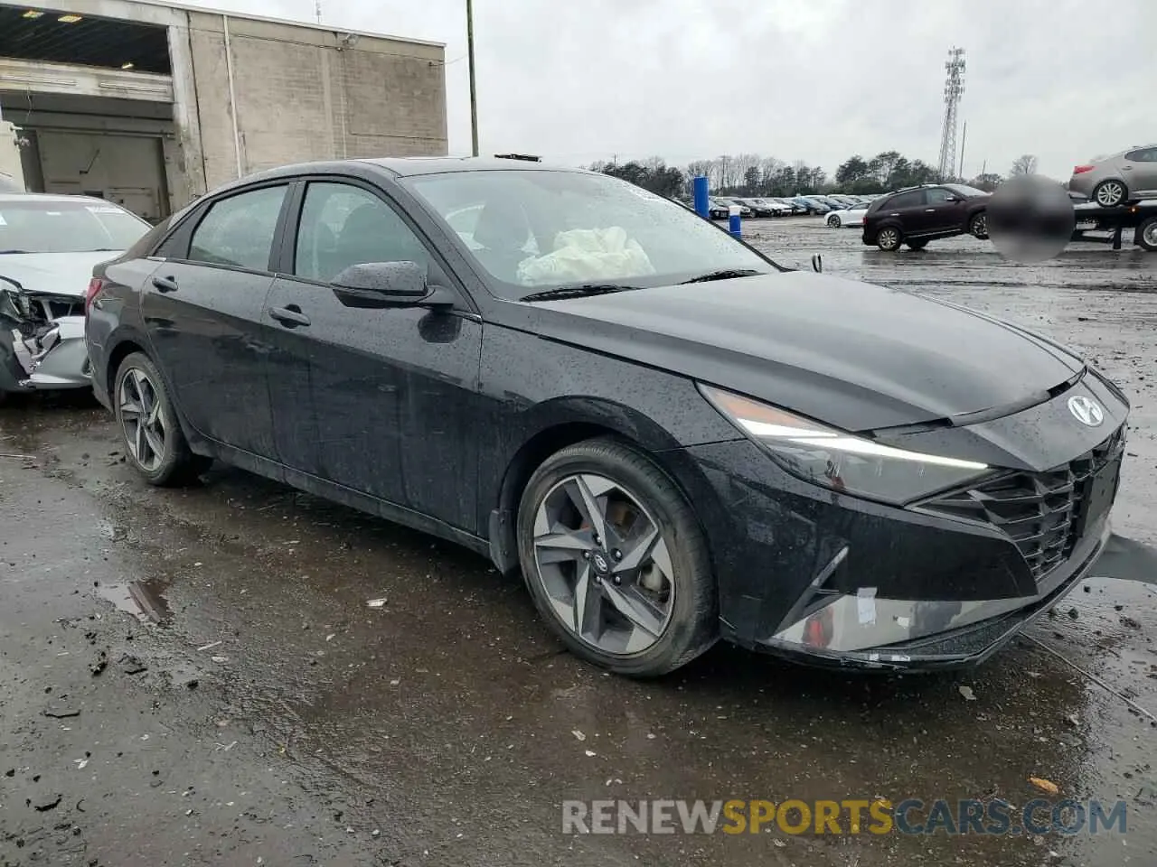 4 fotografías del automóvil dañado KMHLN4AJ8PU042489 HYUNDAI ELANTRA 2023