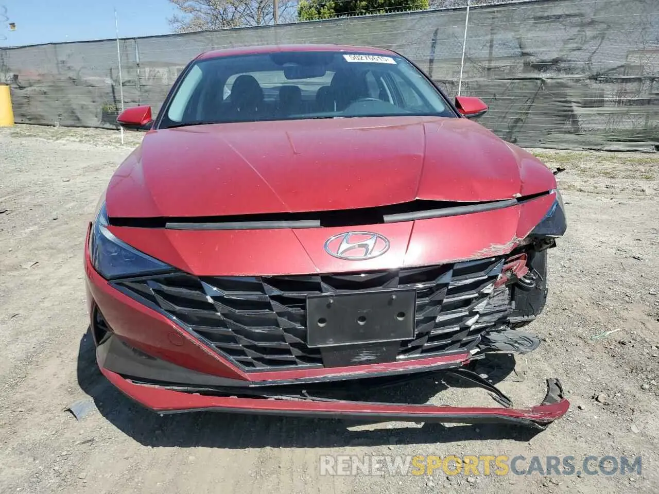 5 fotografías del automóvil dañado KMHLN4AJ8PU056912 HYUNDAI ELANTRA 2023