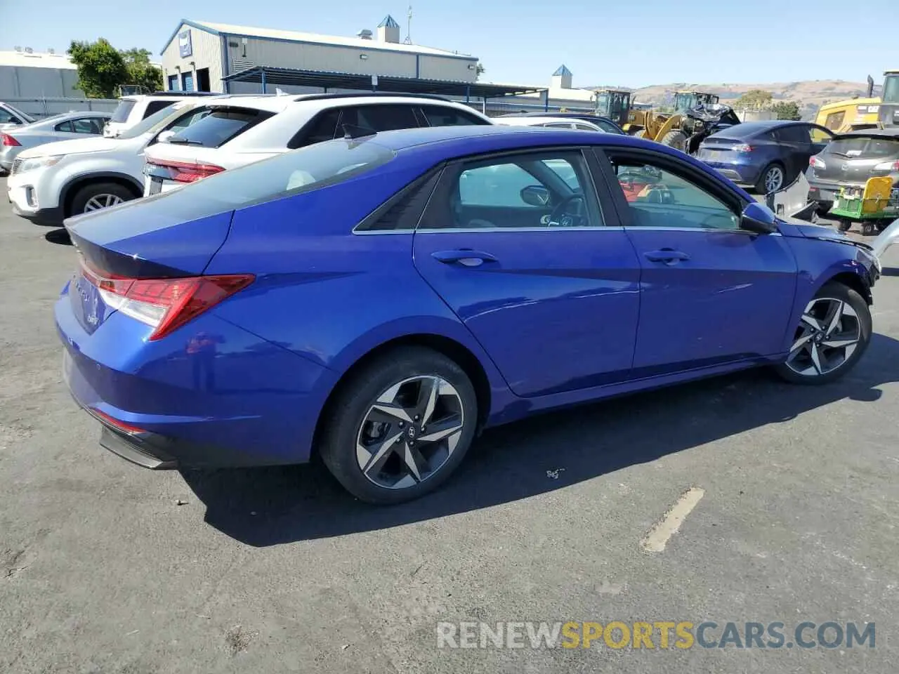 3 fotografías del automóvil dañado KMHLN4AJ8PU068767 HYUNDAI ELANTRA 2023