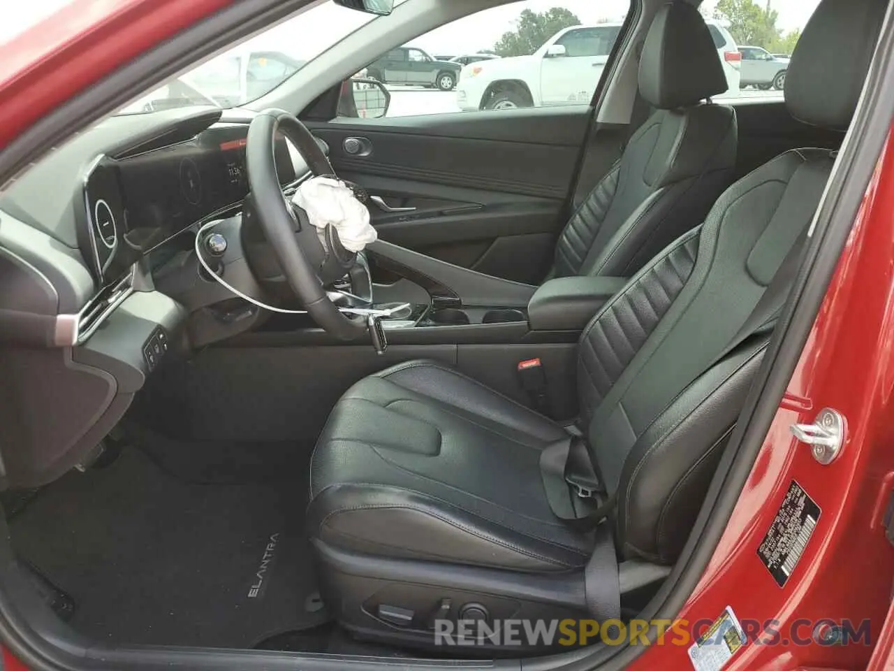 7 fotografías del automóvil dañado KMHLN4AJ9PU042453 HYUNDAI ELANTRA 2023