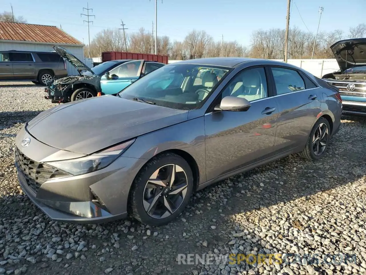 1 fotografías del automóvil dañado KMHLN4AJXPU050688 HYUNDAI ELANTRA 2023