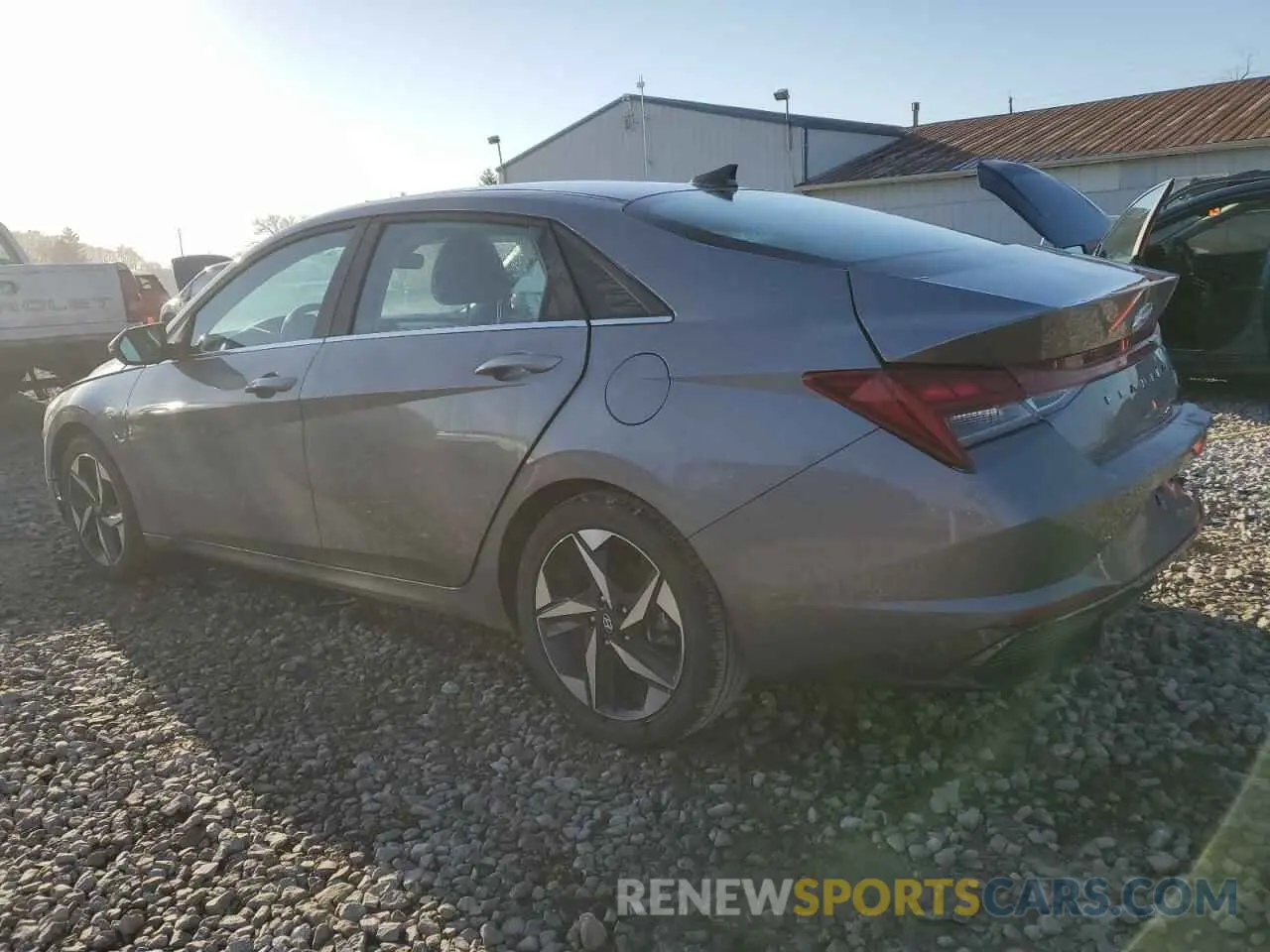 2 fotografías del automóvil dañado KMHLN4AJXPU050688 HYUNDAI ELANTRA 2023