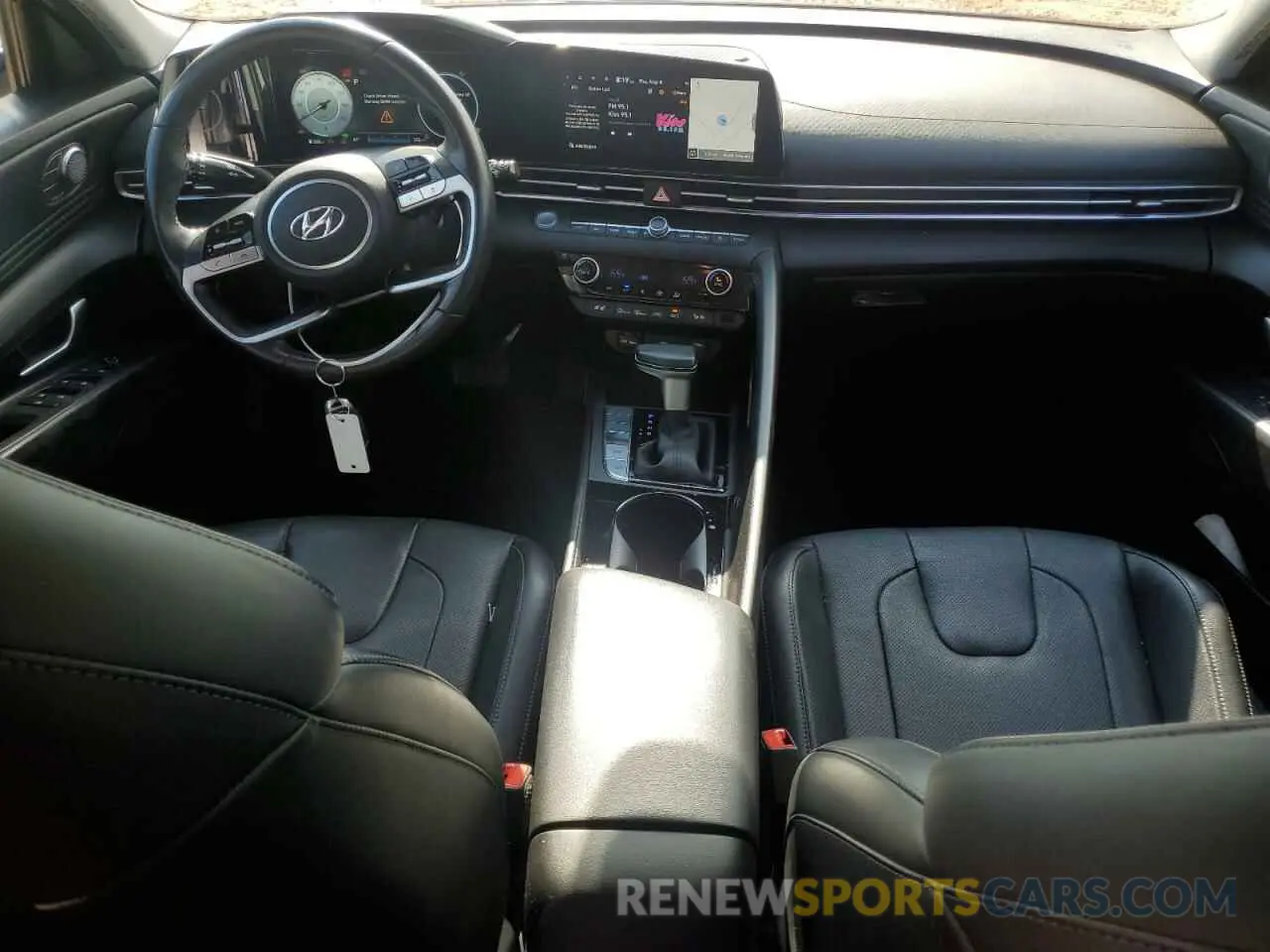 8 fotografías del automóvil dañado KMHLN4AJXPU053624 HYUNDAI ELANTRA 2023