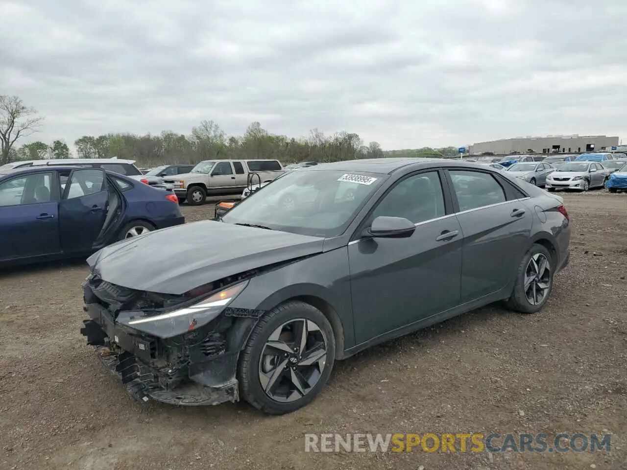 1 fotografías del automóvil dañado KMHLN4AJXPU070150 HYUNDAI ELANTRA 2023