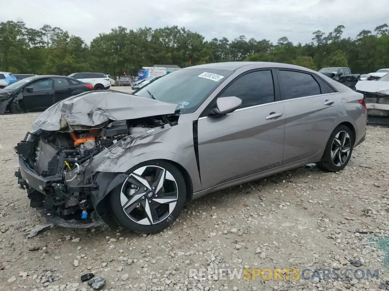 1 fotografías del automóvil dañado KMHLN4AJXPU092018 HYUNDAI ELANTRA 2023