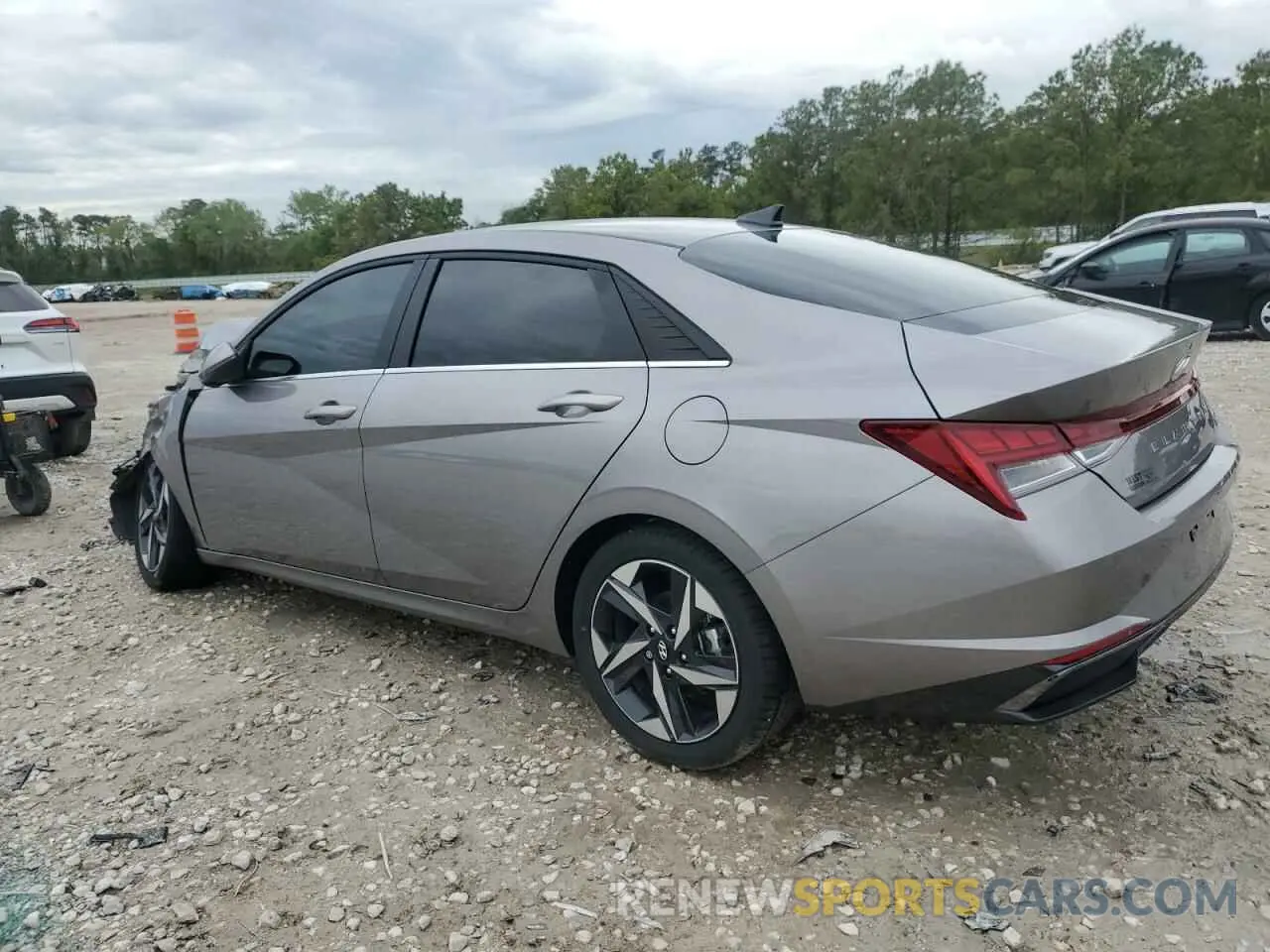 2 fotografías del automóvil dañado KMHLN4AJXPU092018 HYUNDAI ELANTRA 2023