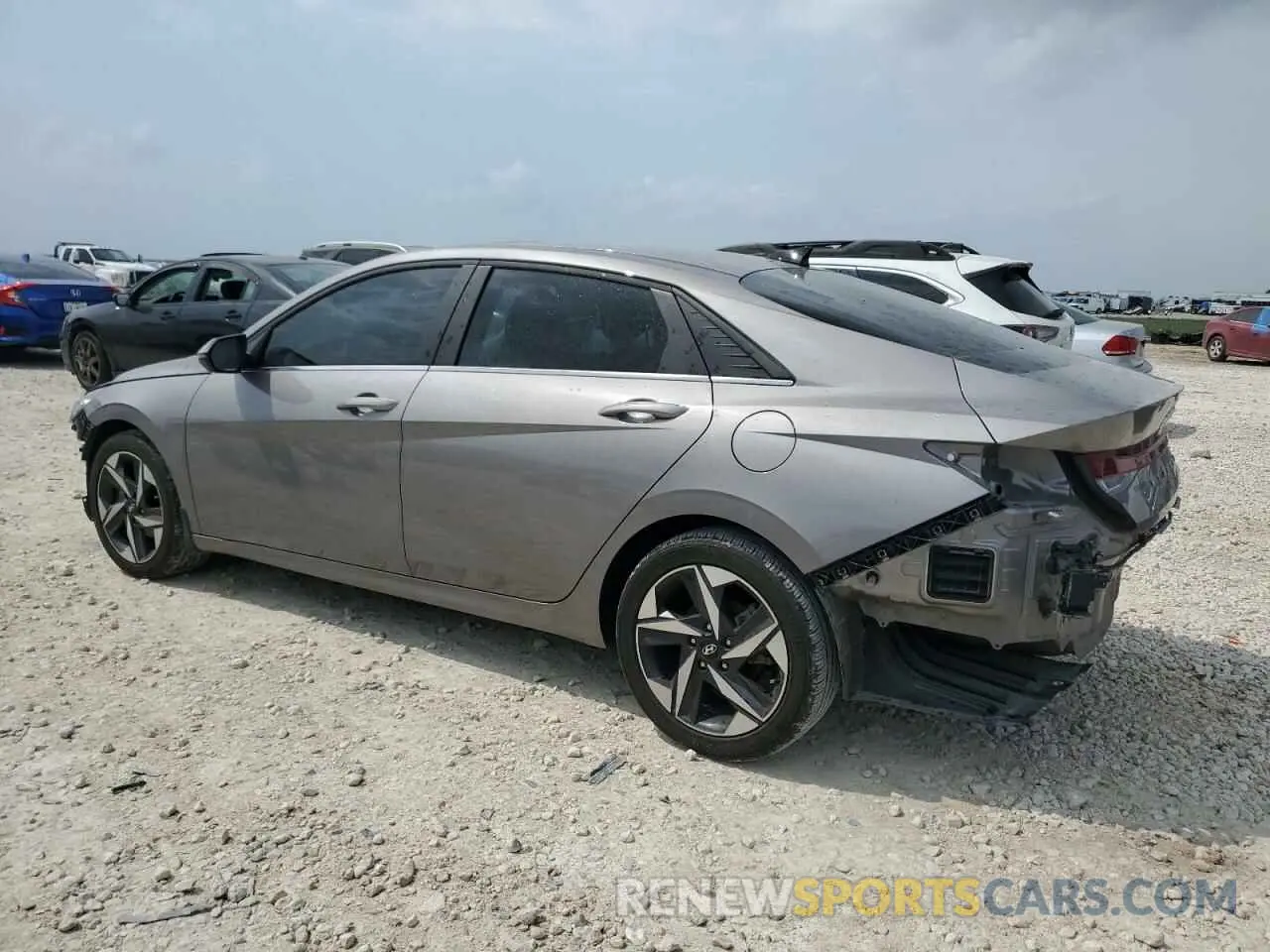 2 fotografías del automóvil dañado KMHLP4AG0PU532360 HYUNDAI ELANTRA 2023