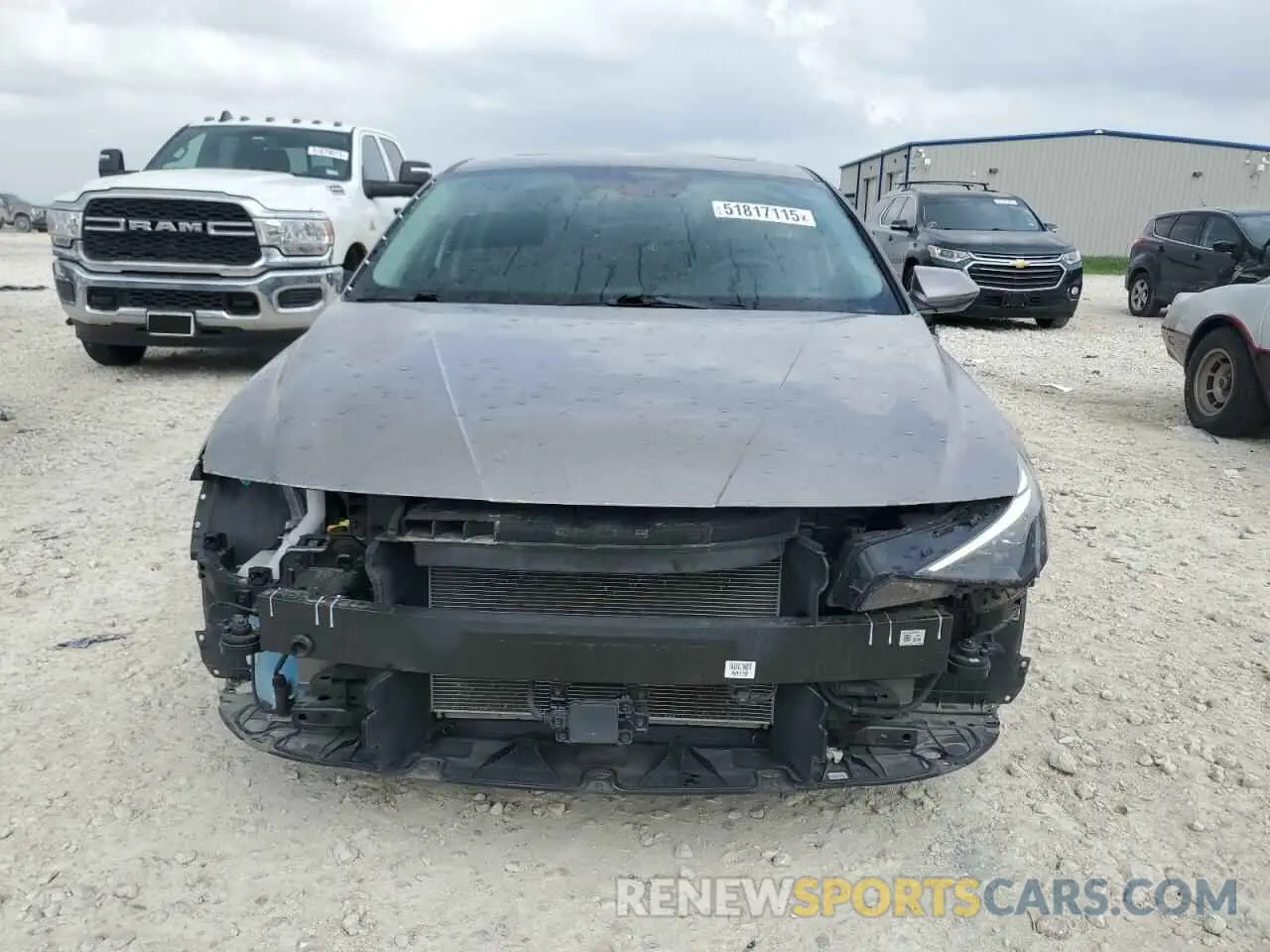 5 fotografías del automóvil dañado KMHLP4AG0PU532360 HYUNDAI ELANTRA 2023