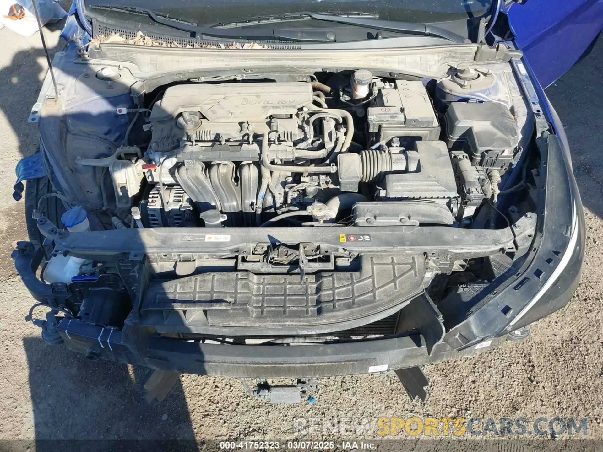10 fotografías del automóvil dañado KMHLP4AG1PU372487 HYUNDAI ELANTRA 2023