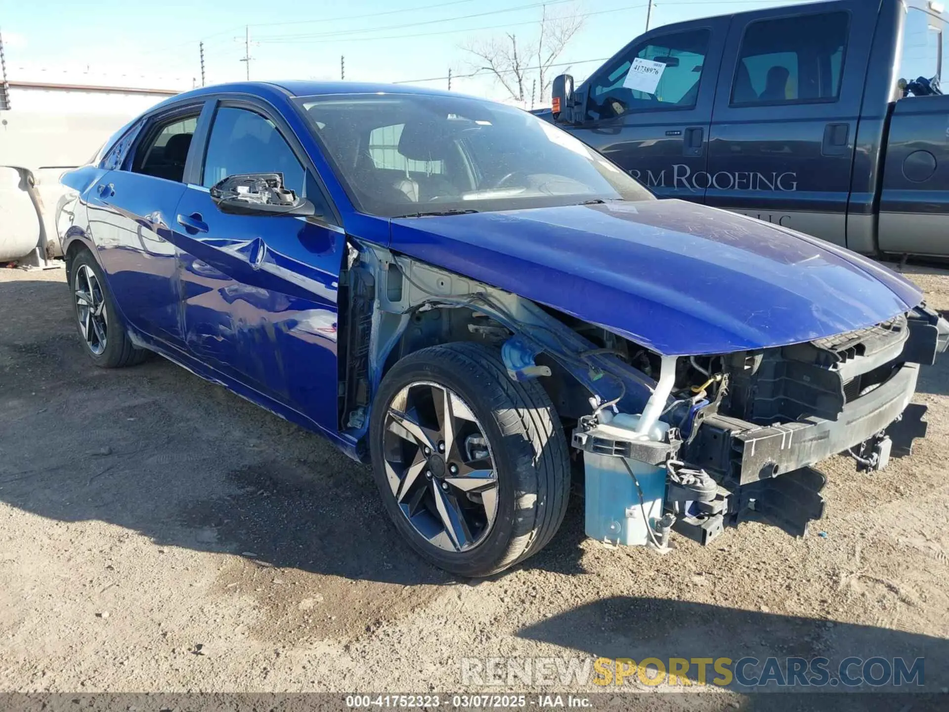 6 fotografías del automóvil dañado KMHLP4AG1PU372487 HYUNDAI ELANTRA 2023