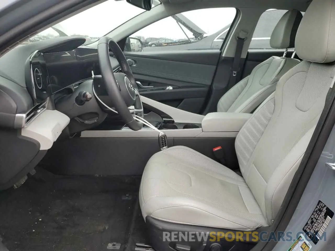 7 fotografías del automóvil dañado KMHLP4AG1PU437077 HYUNDAI ELANTRA 2023