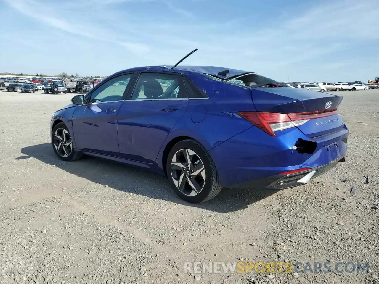 2 fotografías del automóvil dañado KMHLP4AG1PU606580 HYUNDAI ELANTRA 2023