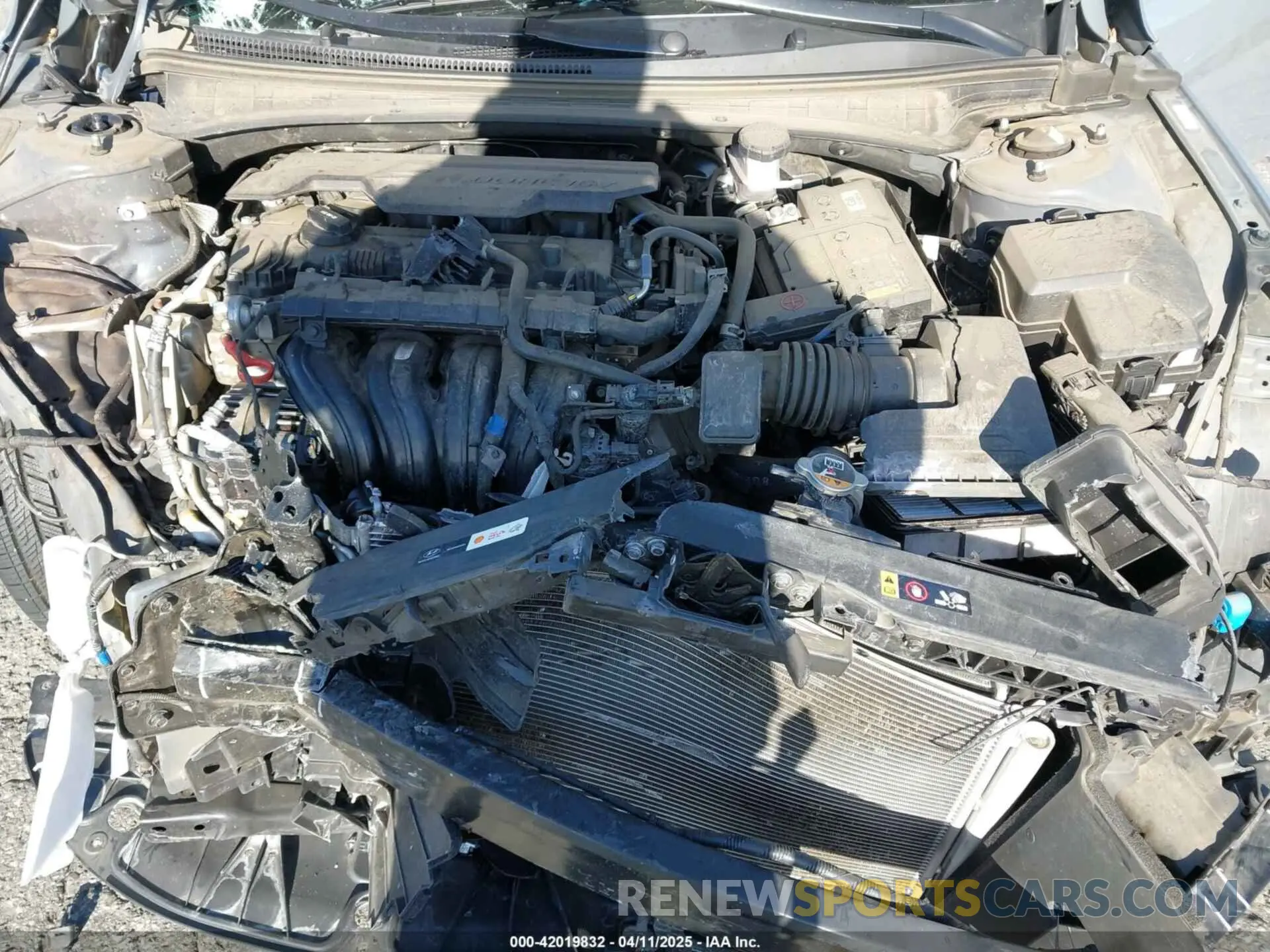 10 fotografías del automóvil dañado KMHLP4AG2PU403066 HYUNDAI ELANTRA 2023