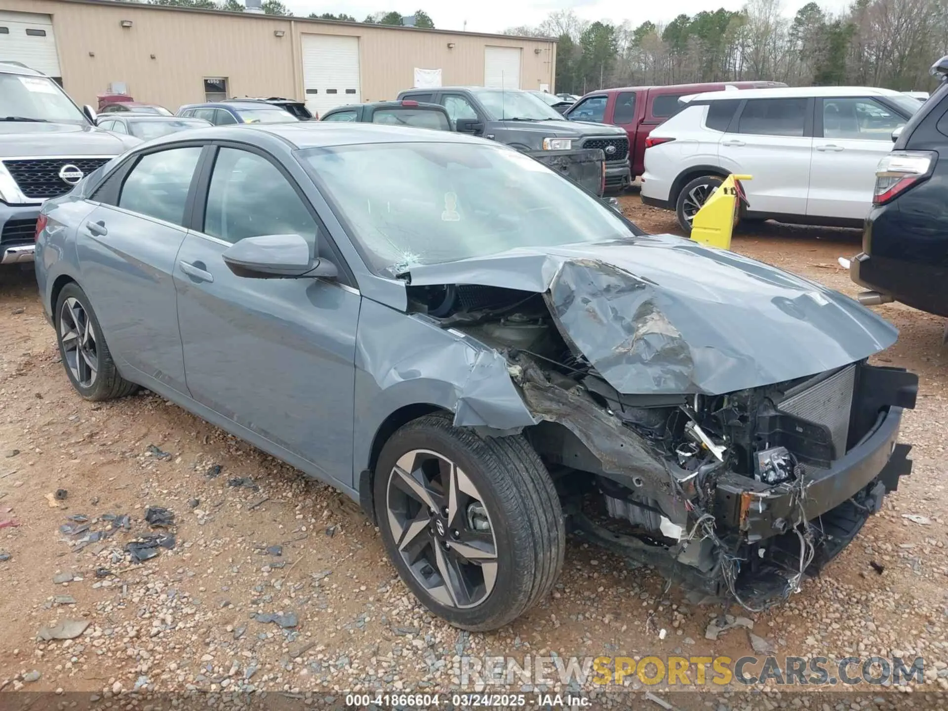1 fotografías del automóvil dañado KMHLP4AG2PU430431 HYUNDAI ELANTRA 2023
