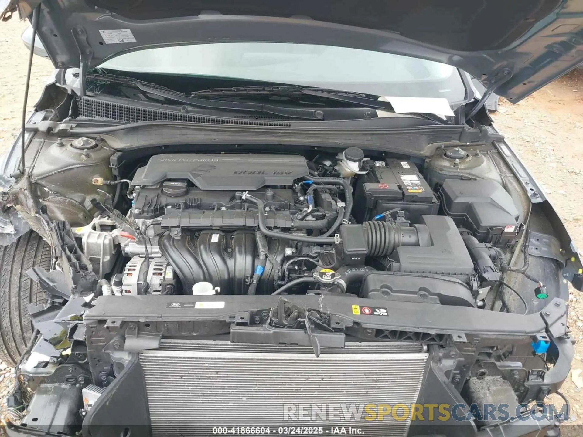 10 fotografías del automóvil dañado KMHLP4AG2PU430431 HYUNDAI ELANTRA 2023