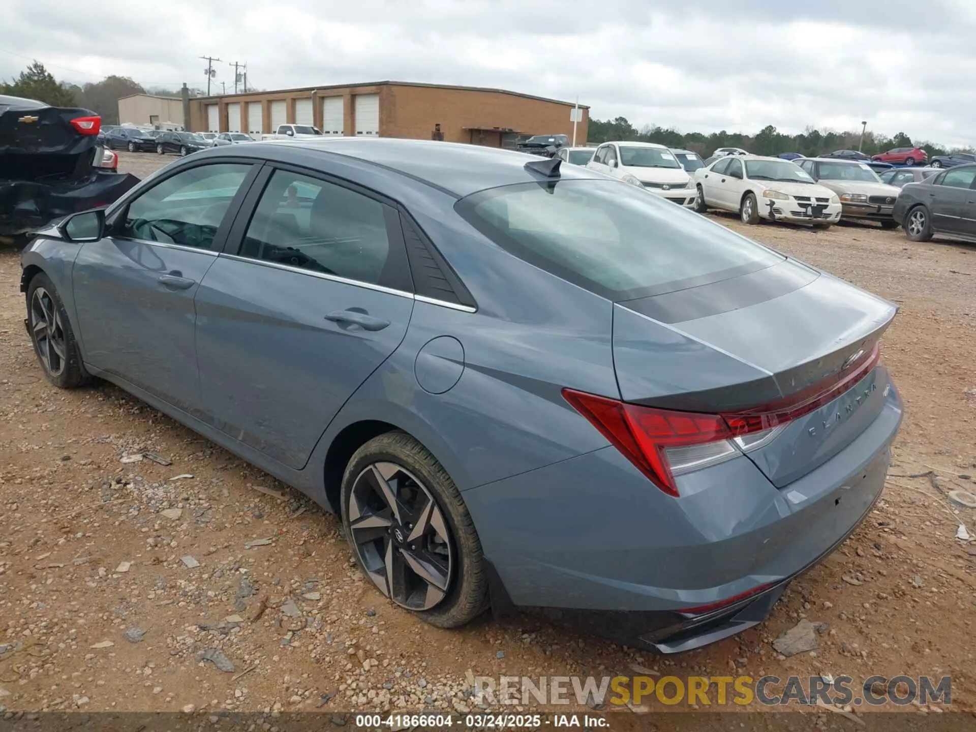 3 fotografías del automóvil dañado KMHLP4AG2PU430431 HYUNDAI ELANTRA 2023