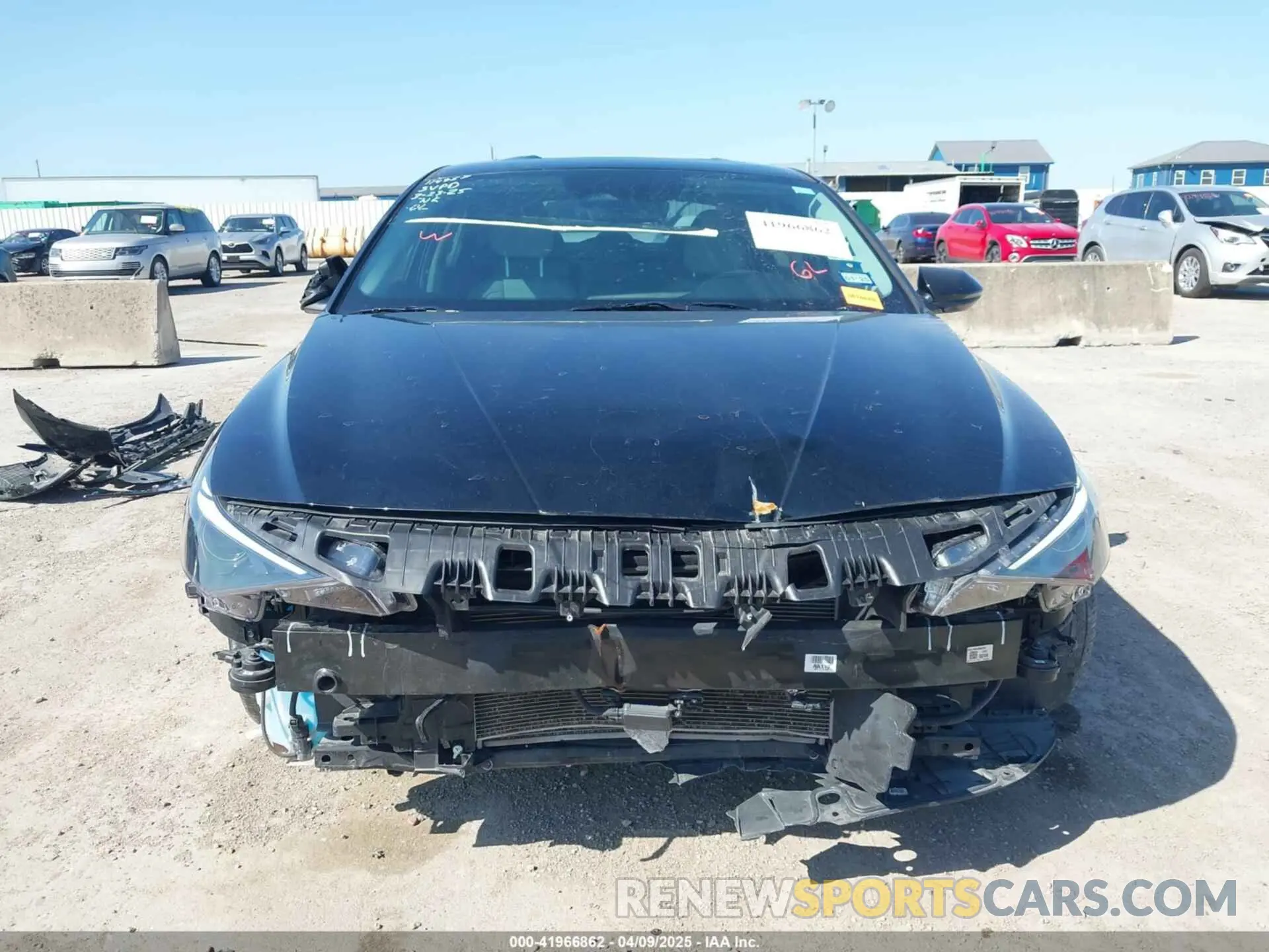 13 fotografías del automóvil dañado KMHLP4AG2PU473523 HYUNDAI ELANTRA 2023