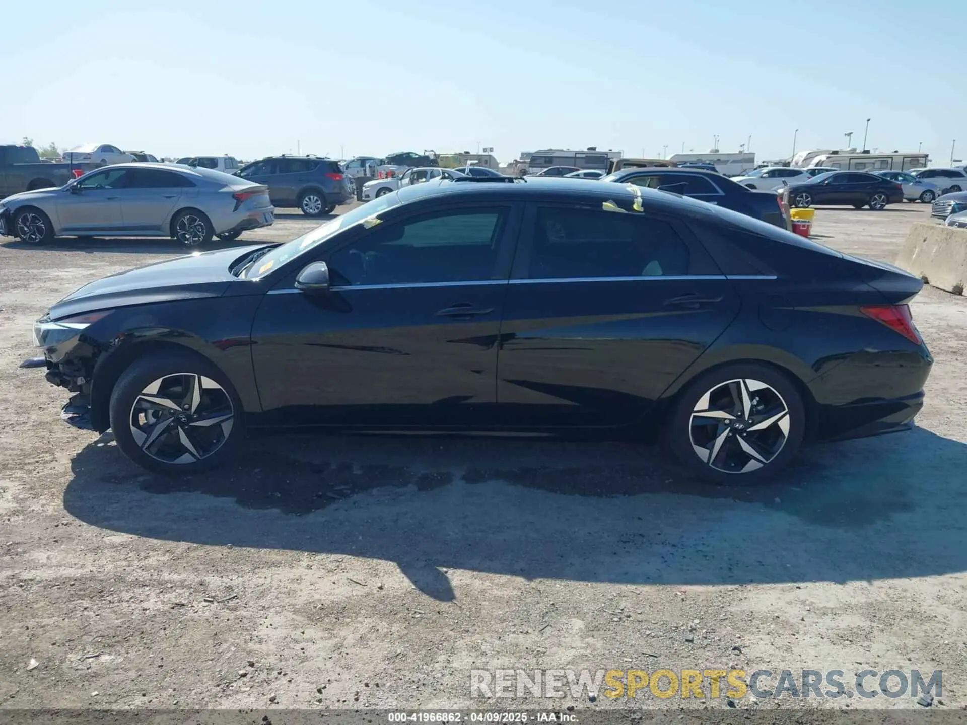 15 fotografías del automóvil dañado KMHLP4AG2PU473523 HYUNDAI ELANTRA 2023