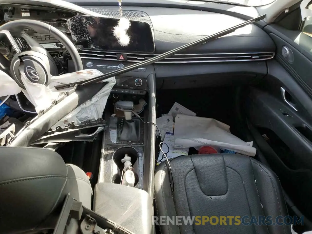 8 fotografías del automóvil dañado KMHLP4AG2PU525331 HYUNDAI ELANTRA 2023
